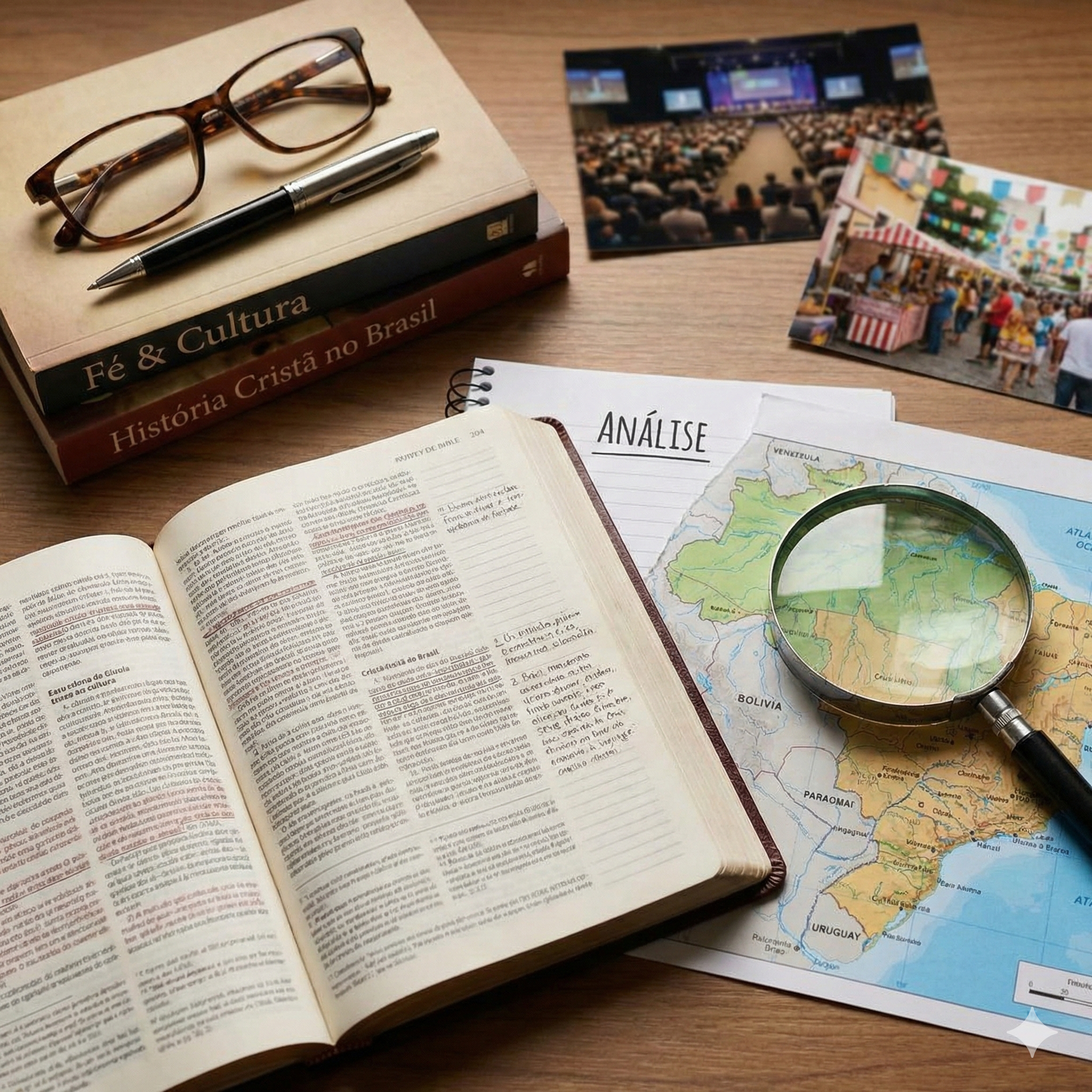 Caminho em um campo com luz no horizonte